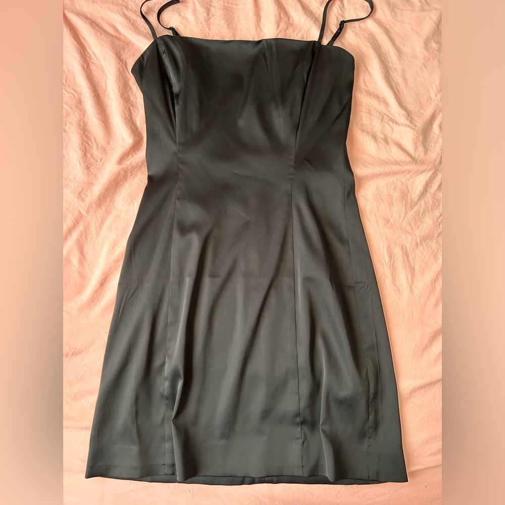 Aritzia Sunday Best Satin Dress